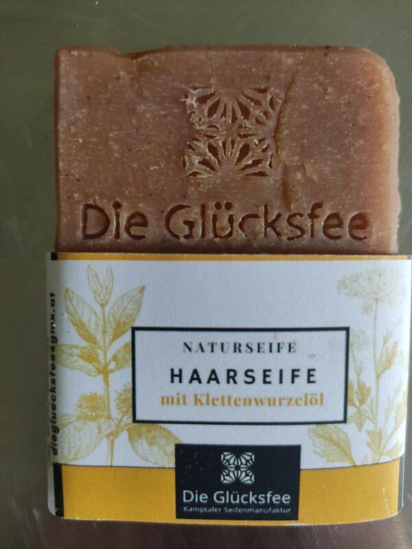 Haarseife mit Klettenwurzelöl