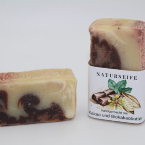 Naturseife mit Kakao