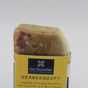 Orangenseife -  vegane Naturseife mit Orangenduft